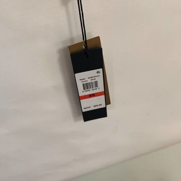 NWT DONNA‎ KARAN TWIST FRONT PEPLUM TOP SIZE XS - Picture 4 of 5